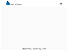 Tablet Screenshot of narvikgaarden.no